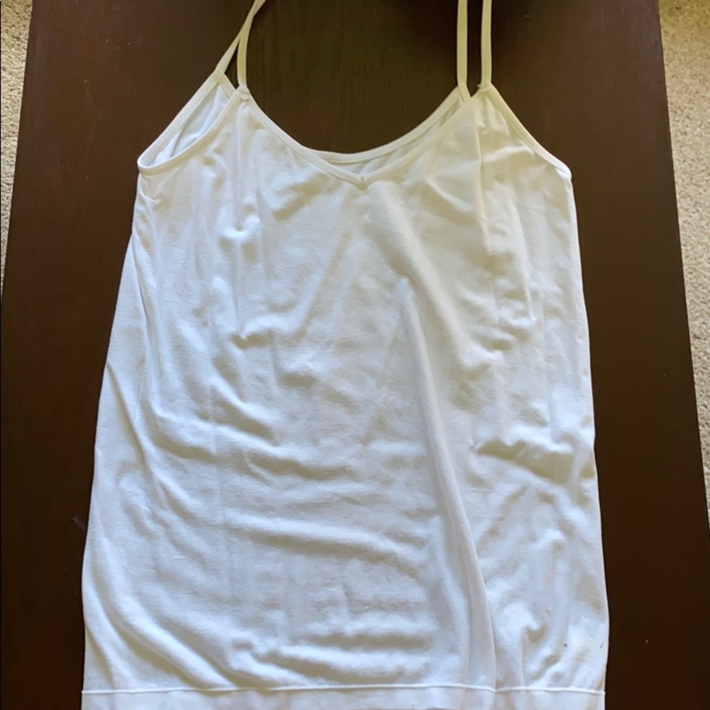 white undershirt